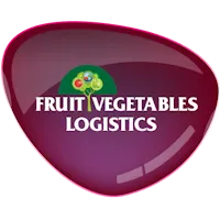 Fruit. Vegetables. Logistics Logo