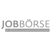 Jobbörse für Geflüchtete und Migranten Logo